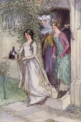 Illustration für Die lustigen Weiber von Windsor