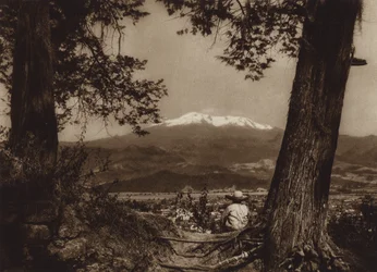 Mexiko: Amecameca mit Iztaccihuatl