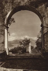 Mexiko: Popocatepetl, gesehen vom Sacro Monte