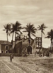 Mexiko: Vera Cruz, Kirche mit Glockenturm