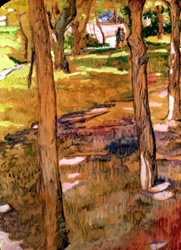 Figuren in einer Landschaft