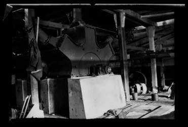 Holzschleifmaschine der Kymi-Fabrik in Kuusankoski
