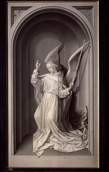 Engel der Verkündigung, Außentafel des Portinari-Triptychons