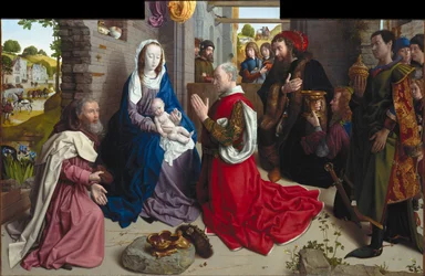 Die Anbetung der Könige (Monforte Altar)