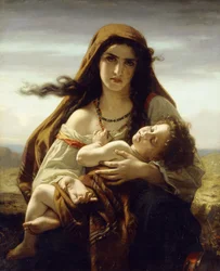 Mutter und Kind, 1870