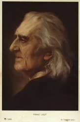 Porträt von Franz Liszt