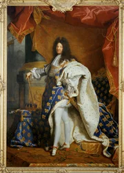 Ludwig XIV., König von Frankreich, Porträt im königlichen Kostüm