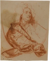 Porträt des Malers Charles de la Fosse (1636-1716)