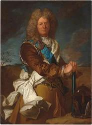 Porträt von Sebastien Le Prestre, Marquis de Vauban, Marschall von Frankreich, mit dem Orden des Heiligen Geistes