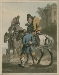 Illustration aus Hudibras von Samuel Butler