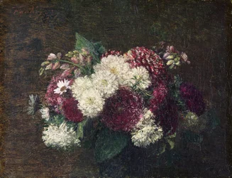 Runder Blumenstrauß