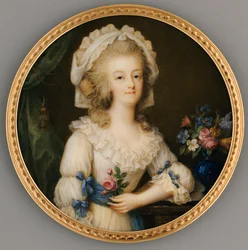 Eine feine und wichtige Miniatur von Königin Marie-Antoinette, ca. 1780-85