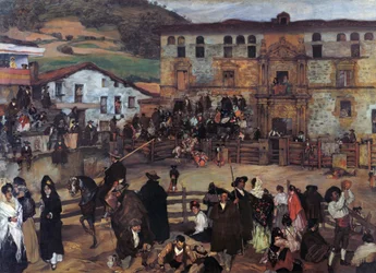 Stierkampf in Eibar