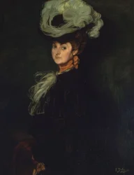 Porträt von Annie Bourdin – 1906 – Öl auf Leinwand – 101 × 78 cm