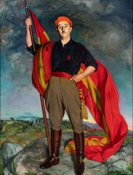Porträt von Francisco Franco, 1941