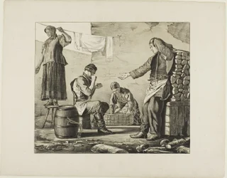 Szenen aus dem russischen Volksleben