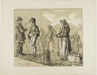 Szenen aus dem russischen Volksleben