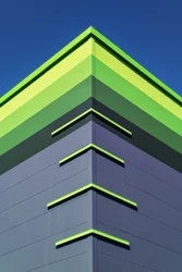 Moderne Grüne Geometrie