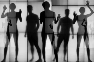 Abstrakte Silhouetten