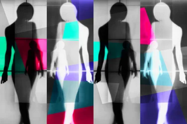 Bunte abstrakte Figuren