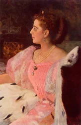 Porträt von Mme Golovina, 1896, 1965