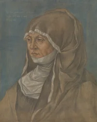 Porträt einer Frau, angeblich Caritas Pirckheimer 1467-1532