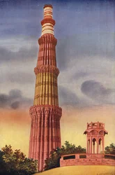 Der Kutub Minar, Delhi