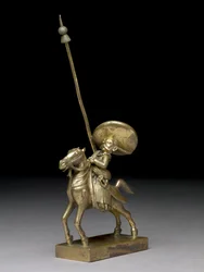 Ein indischer Lanzenreiter, Vizagapatam um 1795