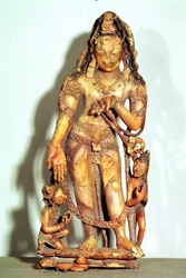 Avalokitesvara-Figur, aus Kaschmir