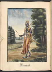 Bharata, Halbbruder von Rama