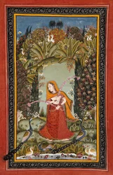 Gauri Ragini von Malkos, ca. 1770