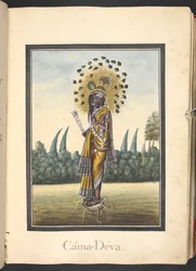 Kamadeva, der Gott der Liebe