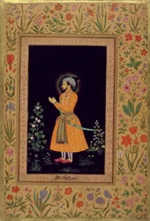 Porträt von Shah Jahan (1592-1666) Mughal, ca. 1632