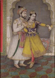 Shah Jahan und Qudsia Begum: Die Begum gießt den Wein weg, Kalam