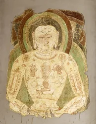 Vairochana Buddha, aus Balawaste, 7.-8. Jahrhundert