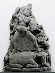 Durga tötet Mahisa, ca. 1300