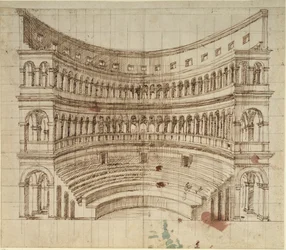 Ein Amphitheater