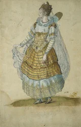 Geflügelter Maskenträger