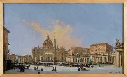 Päpstlicher Segen auf dem Petersplatz