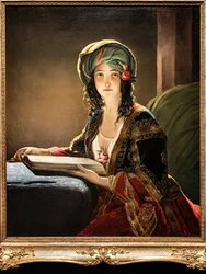 Porträt einer orientalischen Frau