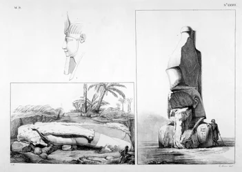 Memphis, Ägypten, 19. Jahrhundert