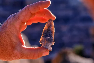 Antike Anasazi-Pfeilspitze, Utah