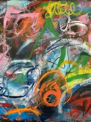 Bunte Abstrakte Expression