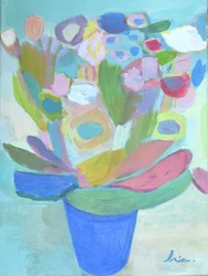 Lebhaftes abstraktes Bouquet