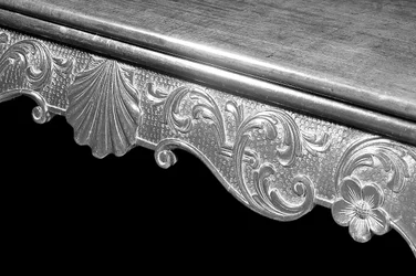 Detail eines George-III-Kartentisches, ca. 1765