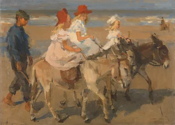 Eselreiten am Strand