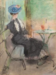 In einem Pariser Café