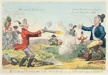 Töten ist kein Mord, oder eine neue ministerielle Art, die Angelegenheiten der Nation zu regeln!, 1809