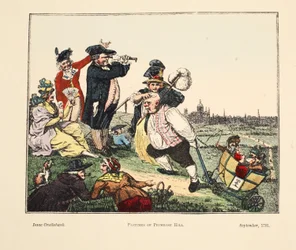 Zeitvertreib auf Primrose Hill, 1791