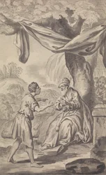 Unidentifizierte Zeitschrift / Theaterillustration